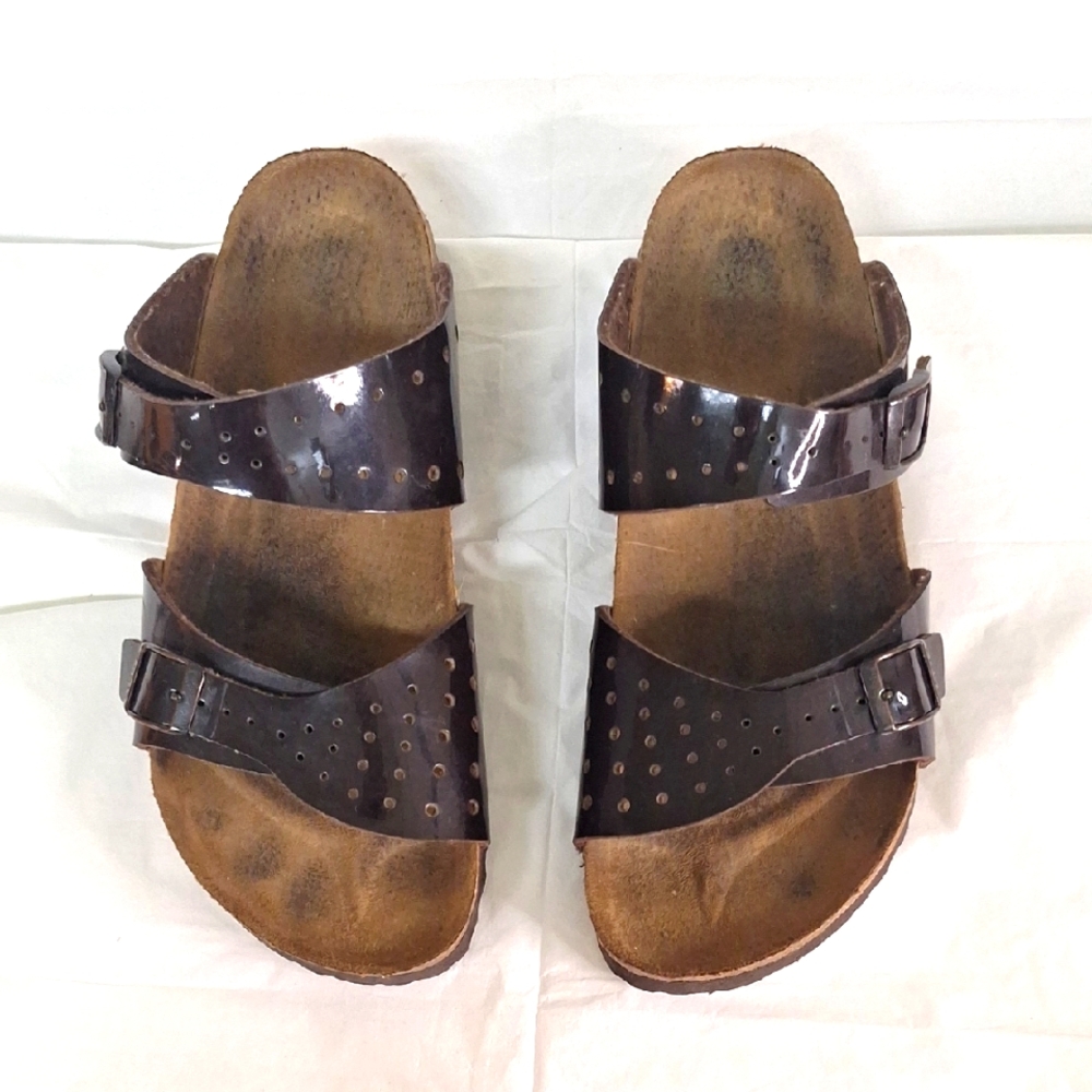 Birkenstock Brown Double Strap Sandals
